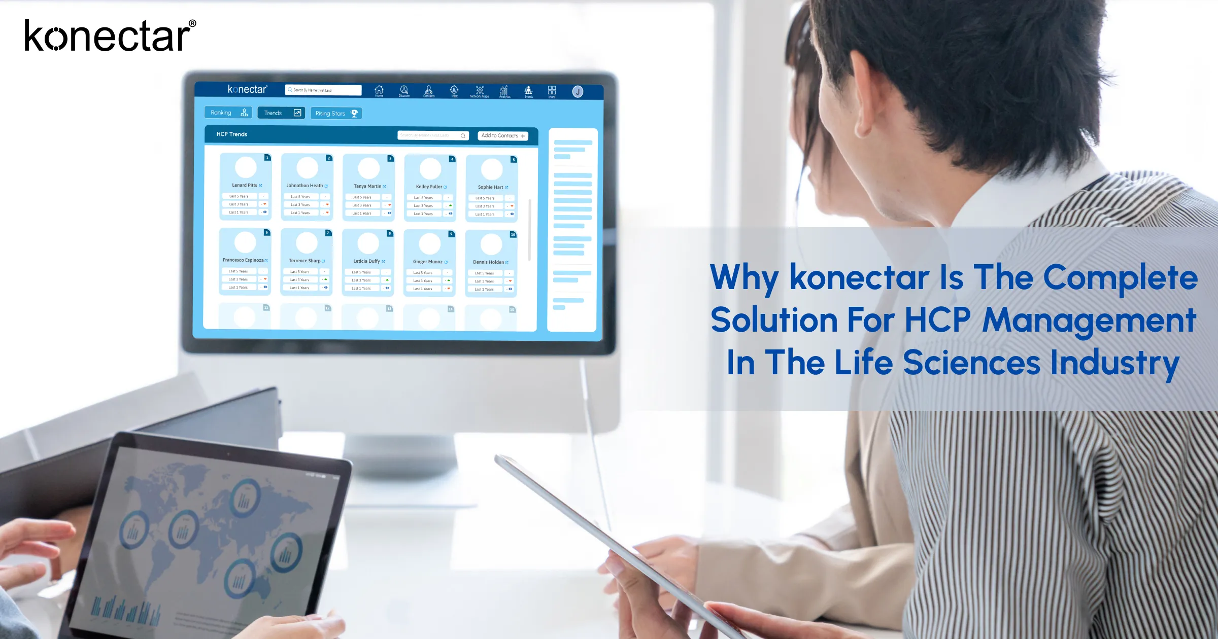 Why konectar Is the Complete Solution for HCP Management in the Life Sciences Industry
